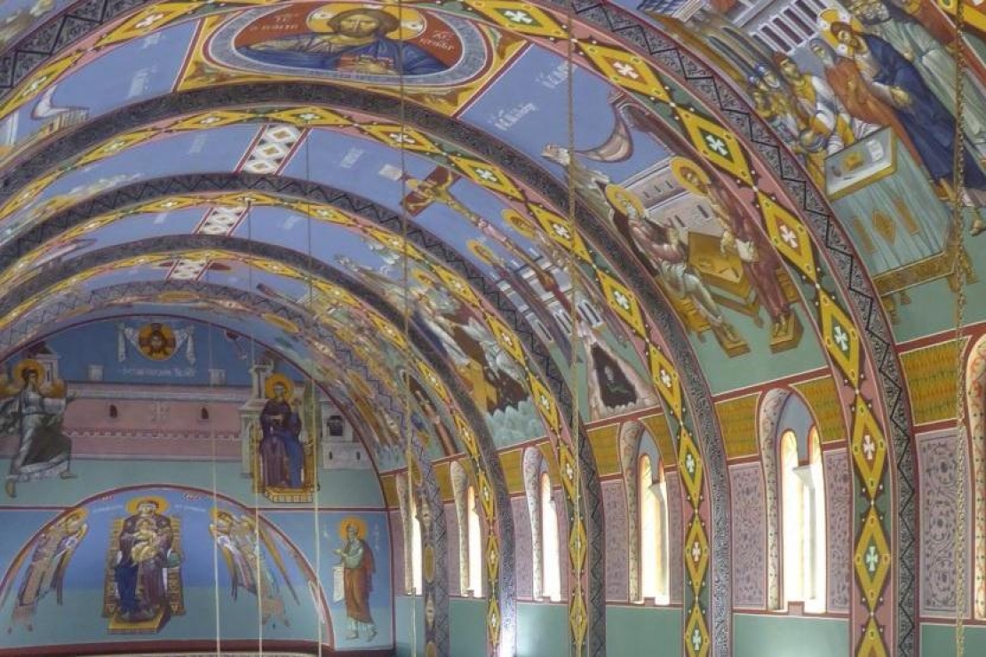 Συντήρηση των νεότερων τοιχογραφιών στον Πολιούχο Ιερό Ναό Αγίου Νίκωνα στη Σπάρτη